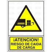 SEÑAL PVCEL PELIGRO CARGA #40X30
