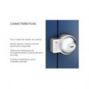 CERRADURA SEGURIDAD MERONI #8086 UFO+ INOX