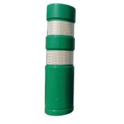 BALIZA CILINDRICA FIJA VERDE #20X75 CM.
