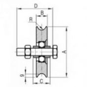 G.RUEDA 1 COJINETE U GAYNER # 80 80130/16