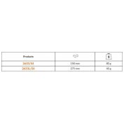 JUEGO PUNZONES LARGOS BAHCO #2633L/S4