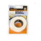 CINTA ADHESIVA DOBLE CARA ESPEJOS 18 MM X 3 M