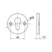 BOCALLAVE ROSETA AMIG MOD.21 INOX 58 CM