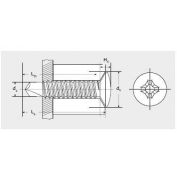 TORNILLO BROCA HM Z CELO #4X19