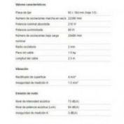 LIJADORA METABO #SR 2185  OFERTA FOLLETO