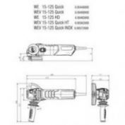 AMOLADORA METABO #WEV 15-125 QUICK OFERTA