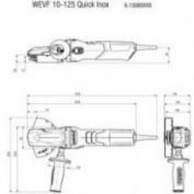 AMOLADORA METABO #WEVF 10-125 QUICK
