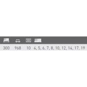 JUEGO VASOS 1/2 REGLETA KOKEN #RS4010-50