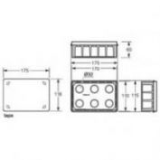 CAJA EMPOTRAR 160X100X50 FAMATEL #3202