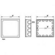 CAJA EMPOTRAR 200X200X60 FAMATEL #3204