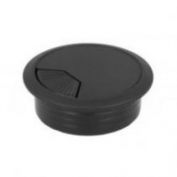 TAPON PASACABLES 140 AMIG Ø60X20 MM NEGRO