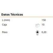 CERROJO VERT.SOLDAR GAYNER #150 86-287/50