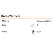 CREMONA CON CERRADURA GAYNER #86-286/4