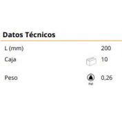 CERROJO VERT.SOLDAR GAYNER #200 86-287/52