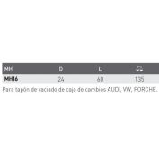 LLAVE VASO PUNTA XZN 1/2 KOKEN #MH16
