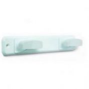 PERCHERO 2 BRAZOS BRINOX #7045 BLANCO