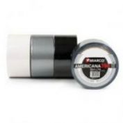 CINTA AMERICANA 398 50X50 ROLLO #PLATA