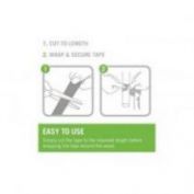 VELCRO SUJECCION PLANTAS VERDE # 12X 5