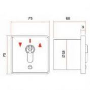 CAJA CONTACTO EMBUTIR SAG # CGE