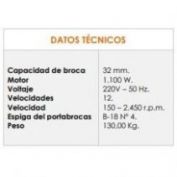 TALADRO COLUMNA YAIM #YA-2132M