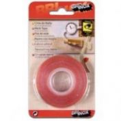 CINTA ADHESIVA DOBLE CARA MALLA 19 MM X 2,5 M