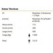 TANQUETA FIJA GAYNER #T 1000F  OFERTA