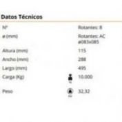 TANQUETA FIJA GAYNER #T10000F  76-068