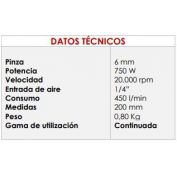 AMOLADORA RECTA YAIM #YA-501