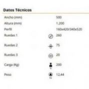 CARRETILLA IMPINCH.Hº GAYNER #CR-H250/IM