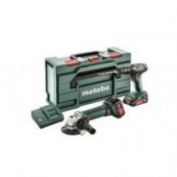 COMBO SET 2.4.4 18V SB 18 + W 18 L 9-125 METABO #OFERTA FOLLETO