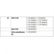 JUEGO LL.VASO ZYKLOP WERA# BELT 3 TORX OFE