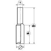 FRESA RECTA EXPERT S/L 508 LEMAN # 10 MM
