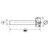 BROCA BISAGRA CARBURO LEMAN #30 MM