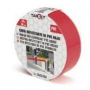 CINTA REFLECTANTE ROJA TARGET #33MX50MM