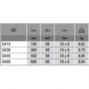 TORNILLO APRIETO GEARKLAMP BESSEY #GK 45