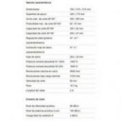 TRONZADORA/INGLETA.METABO #KGS 254 M OFERTA FOLLETO