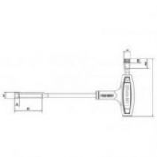 LLAVE PIPA DOBLE HEX.POL. BETA #941 11X11