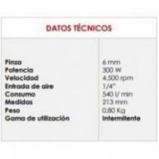 AMOLADORA RECTA YAIM #YA-545