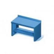 BANCO METALICO SINEX AZUL B-15 3MM PARA TALLER