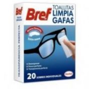 TOALLITAS LIMPIA LENTES BREF #CAJA 20 UD.