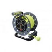 ENROLLADOR CABLE ABIERTO 2T 25 MT 2 USB LUCECO PROXT OME25162USL-P