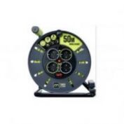 ENROLLADOR CABLE ABIERTO 4T 50 MT LUCECO PROXT OLE50164SL-PX