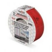 CINTA REFLECTANTE ROJA SINEX #25MX50MM