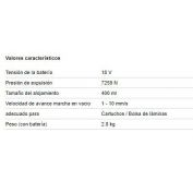CARCASA PISTOLA METABO#KPA 18 LTX 400 OFERTA FOLLETO