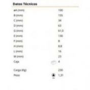 G.RUEDA C/S ENCASTAR V GAYNER #100 80-202