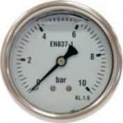 MANOMETRO GLICERINA POS.#0-100 BAR 63 1/4