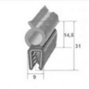 PERFIL CANTOS EPDM MALETERO MT. #31-4000