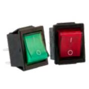 INTERRUPTOR BIPOLAR ASLO #KCD4 - VERDE