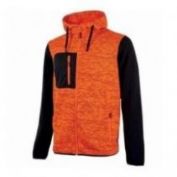 CHAQUETA POLAR RAINBOW OF UPOWER #NARANJA
