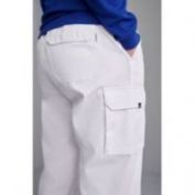 PANTALON MULTIBOLSILLOS CONFORT FIT MONZA 1141 BLANCO